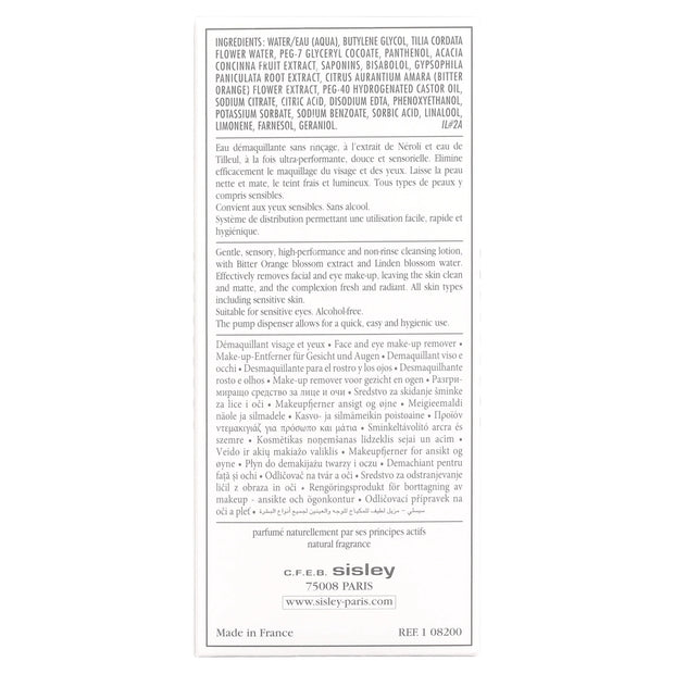 Eau Efficace Gentle Make-Up Remover for Face & Eyes - All Skin Types 10.1 Oz Make up Remover