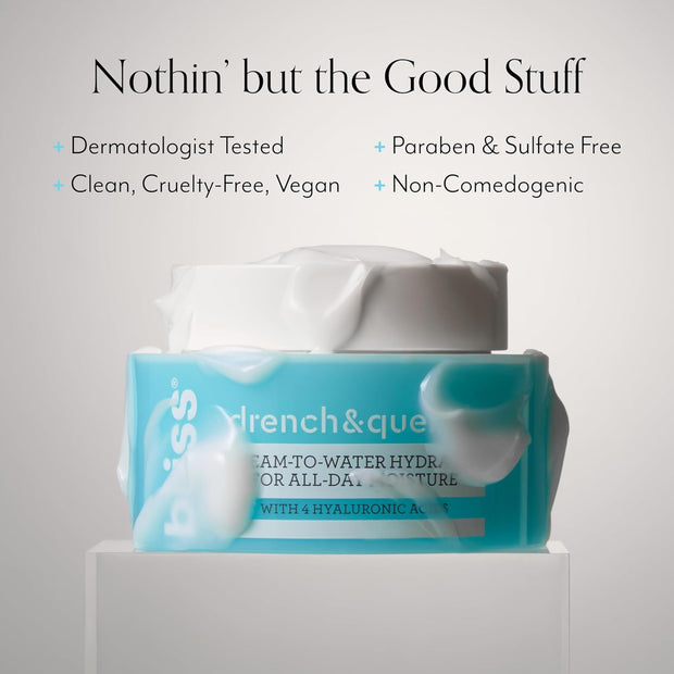 Skincare Essentials Skincare Kit - Eye Do All Things Hydrating Eye Gel, Drench & Quench Hyaluronic Acid Face Moisturizer & 2-In-1 Foaming Facial Cleanser and Exfoliator