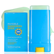 Spf 50 Sunscreen Stick - Facial Sunscreen Stick - Sun Screen Protector for Face and Body - No White Residue, Non Greasy Sunblock - Waterproof Sun Screen for Face - Sun Block Travel Size