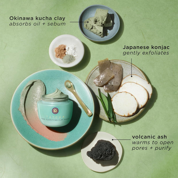 the Clarifying Clay Mask | Exfoliating Pore Treatment Creates a Warming Sensation to Open & Purify Pores, 50 Ml | 1.7 Oz