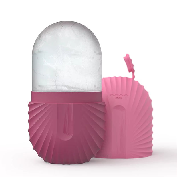 Ice Ball Face Roller Silicone Ice Mold Face Roller Skin Care Lifting Firming Face Skin Reusable Facial Skin Care Tools