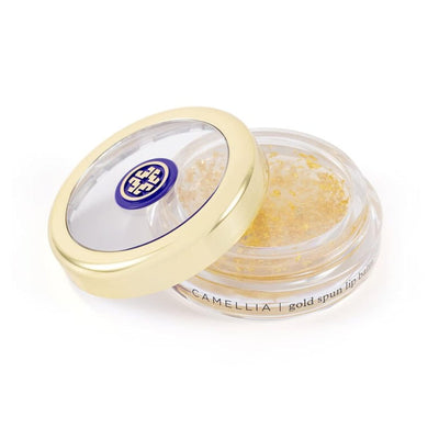 Camellia Gold Spun Lip Balm | Nourishing & Intensely Hydrating, 6 G | 0.21 Oz