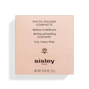 Phyto-Poudre Compact, 1 Rosy - Mattifying, Beautifying Pressed Powder - Visibly Blurs Wrinkles & Fine Lines - Buildable Coverage - All Skin Types - Includes Powder Puff