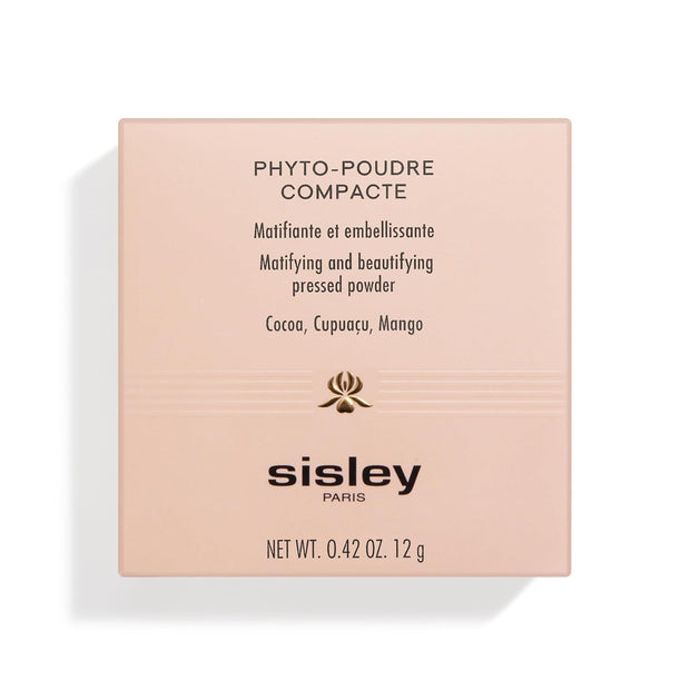 Phyto-Poudre Compact, 1 Rosy - Mattifying, Beautifying Pressed Powder - Visibly Blurs Wrinkles & Fine Lines - Buildable Coverage - All Skin Types - Includes Powder Puff