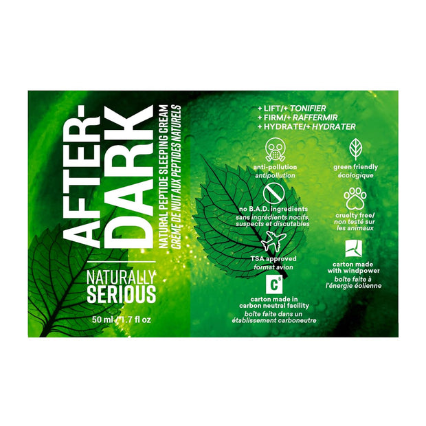 | After-Dark Natural Peptide Sleeping Cream, Anti-Aging Night Cream, Vegan Skincare, Cruelty-Free Skincare