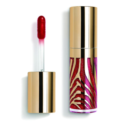 Le Phyto Gloss, 5 Fireworks - Intense Glow Lipgloss - Plumps & Smoothes Lips - Ultra-Sensory Hydrating Formula - Shimmery Finish