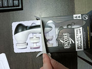 Electric Facial Kit - Waterproof Cleansing Spin Brush Set with 5 Exfoliating Brush Heads - Cleanser - Rotating Spa Massage - Gentle Exfoliation and Deep Scrub Skin Care Barbers & Aestheticians