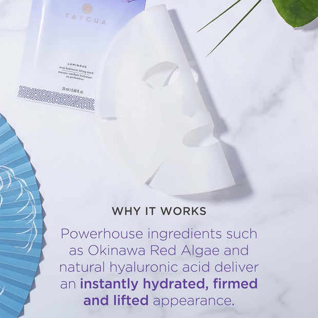 Luminous Deep Hydration Lifting Mask | Single Use Mask for Luminous Skin | 20 Ml / 0.68 Oz