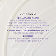 Luminous Deep Hydration Firming Eye Serum | Caffeinated Instant Hydrating Eye Serum for Fine Lines and Puffiness, 15 Ml | 0.5 Oz