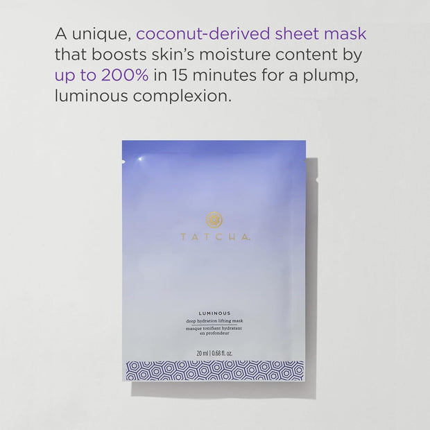 Luminous Deep Hydration Lifting Mask | Single Use Mask for Luminous Skin | 20 Ml / 0.68 Oz