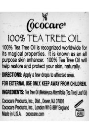 Skin Care All Natural Tea Tree Oil -1 Fl Oz - Australian Tea Tree Oil for Skin Care and Hair Care