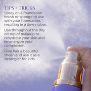 Luminous Dewy Skin Mist | 2-In-1 Hydrator & Finishing Spray with Hyaluronic Acid for a Dewy Glow | 1.35 Oz