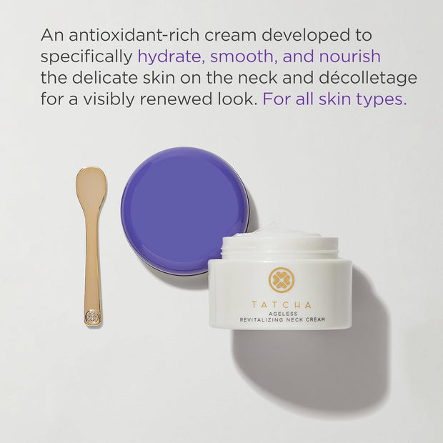 Revitalizing Neck Cream | Hydrate, Smooth & Nourish Delicate Skin on Neck and Décolletage, 50 Ml | 1.7 Oz