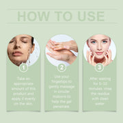 Facial Exfoliating Gel Skin Care Deep Cleaning Face Scrub Skin Care Product Hyaluronic Acid Repair Facial Moisturizing Gel Face