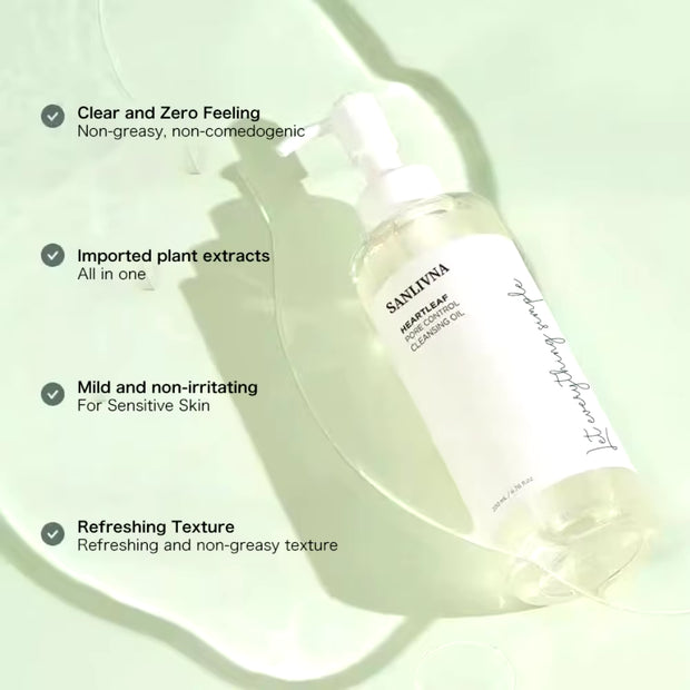 Heartleaf 77% Skin Care Set Moisturizing Toner Cleansing Oil Quercetin Pore Deep Cleansing Foam Korean Skin Care Products